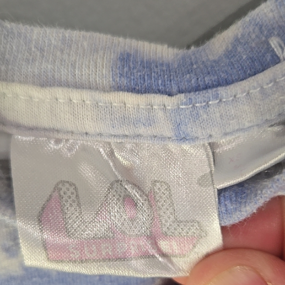 L.O.L. Surprise! Blue and White Short Sleeve Tee - Picture 2 of 3